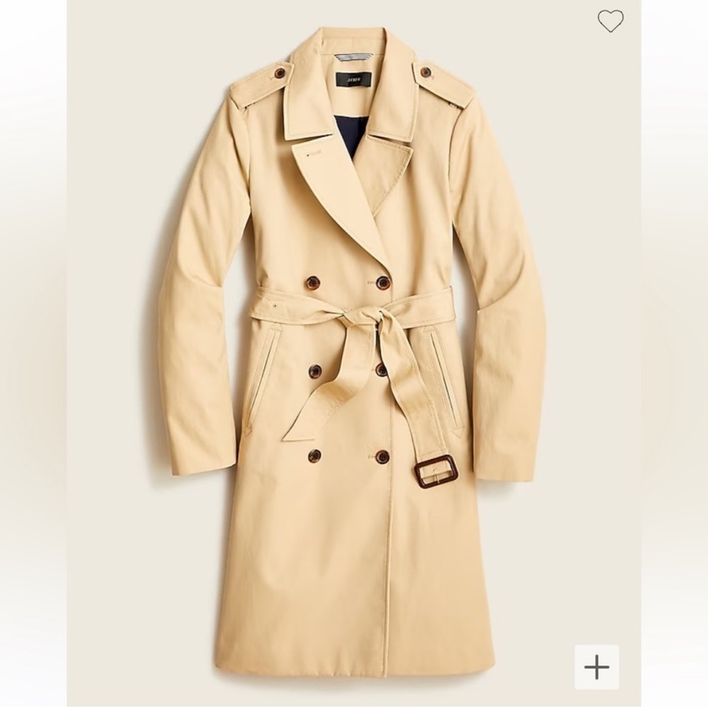 00P Jcrew Trench Coat